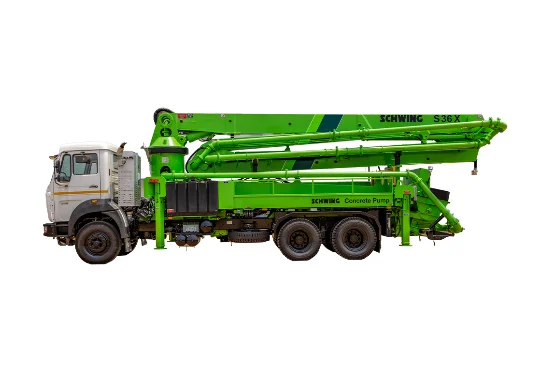 Schwing Stetter Boom Pump Truck Mounted Concrete Pump S36X